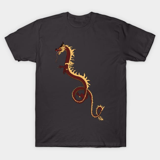 The Dragon T-Shirt by VikaEzheVika